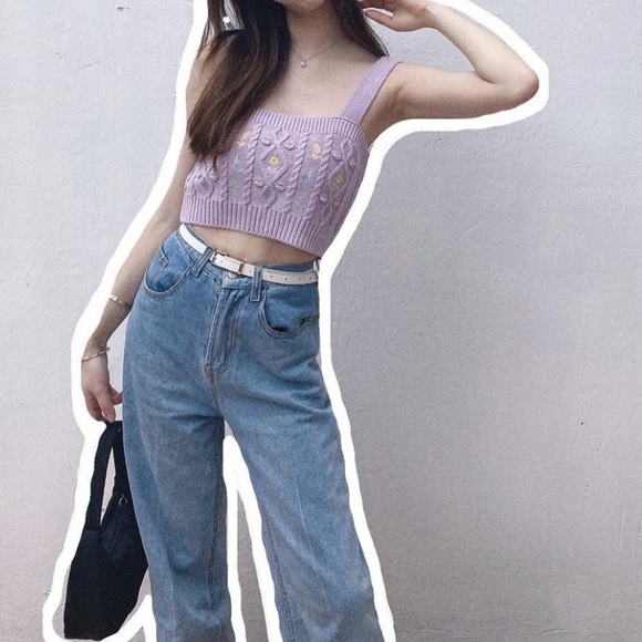 Zara flower cropped top - Picture 2 of 5